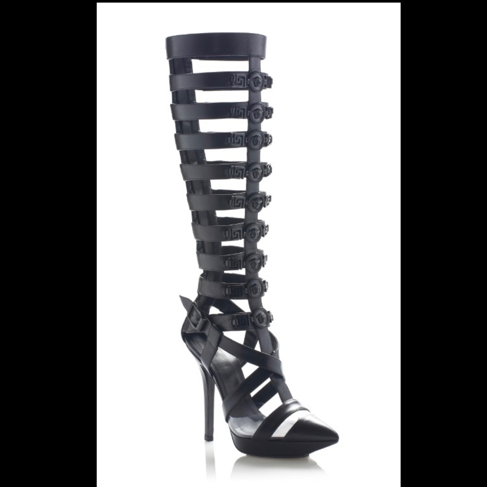 Versace Gladiator Boots - Picture 2 of 4
